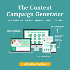 Get the Content Campaign Generator - Your Content Empire