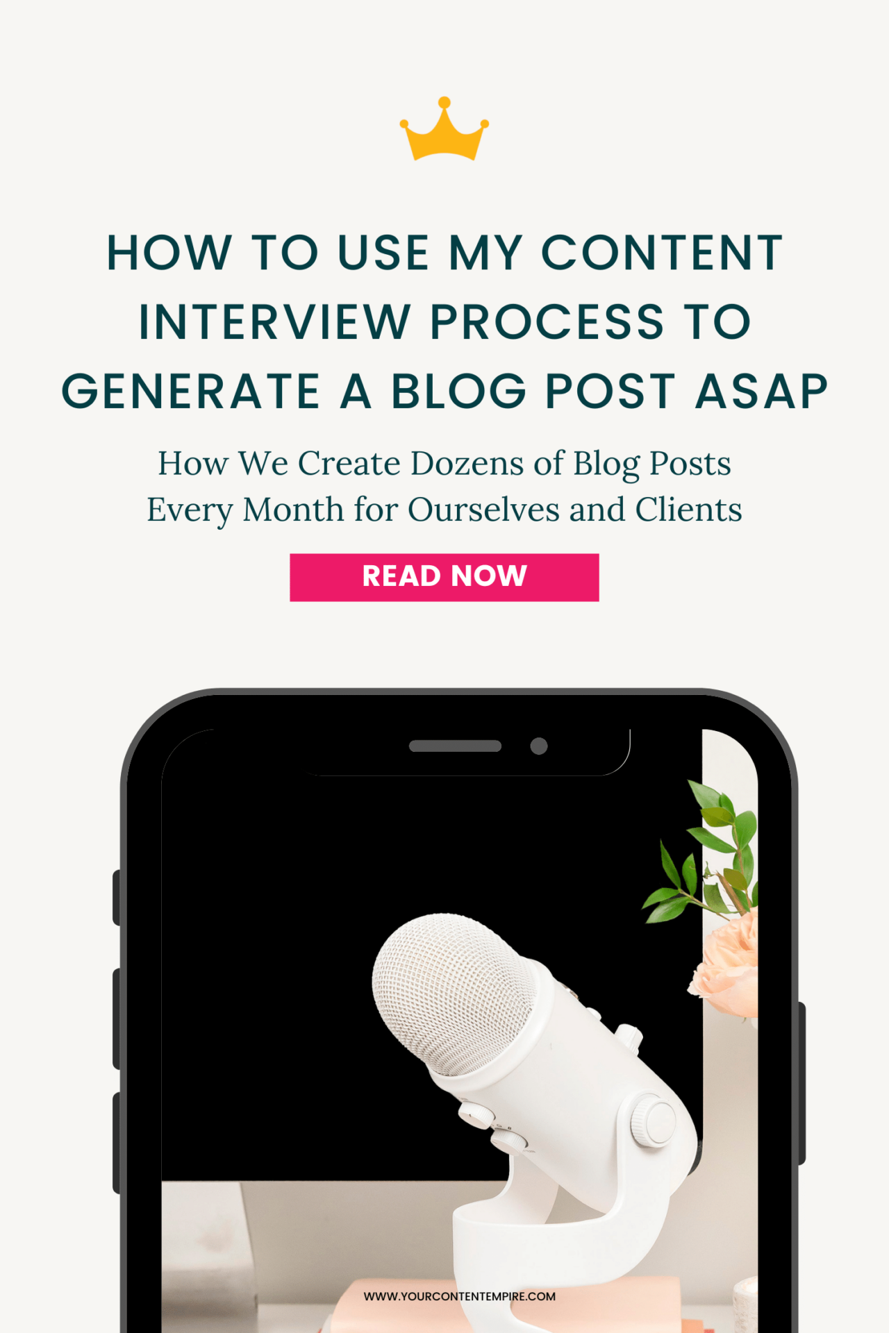 How To Use My Content Interview Process To Generate A Blog Post ASAP