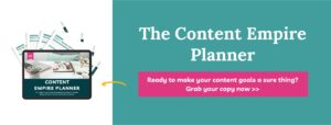 Your Content Empire - Content Empire Planner and Digital Planning Bundle