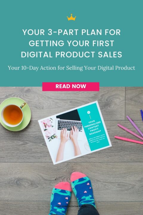 Digital Product Sales: How to Get Your Very First Sale