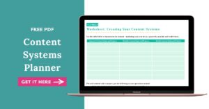 Your Content Empire - Content Systems Planner