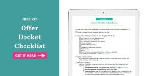 Your Content Empire - Offer Docket Checklist