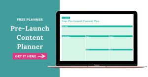Your Content Empire - Pre-Launch Content Planner