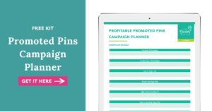 Your Content Empire - Promoted Pins Campaign Planner