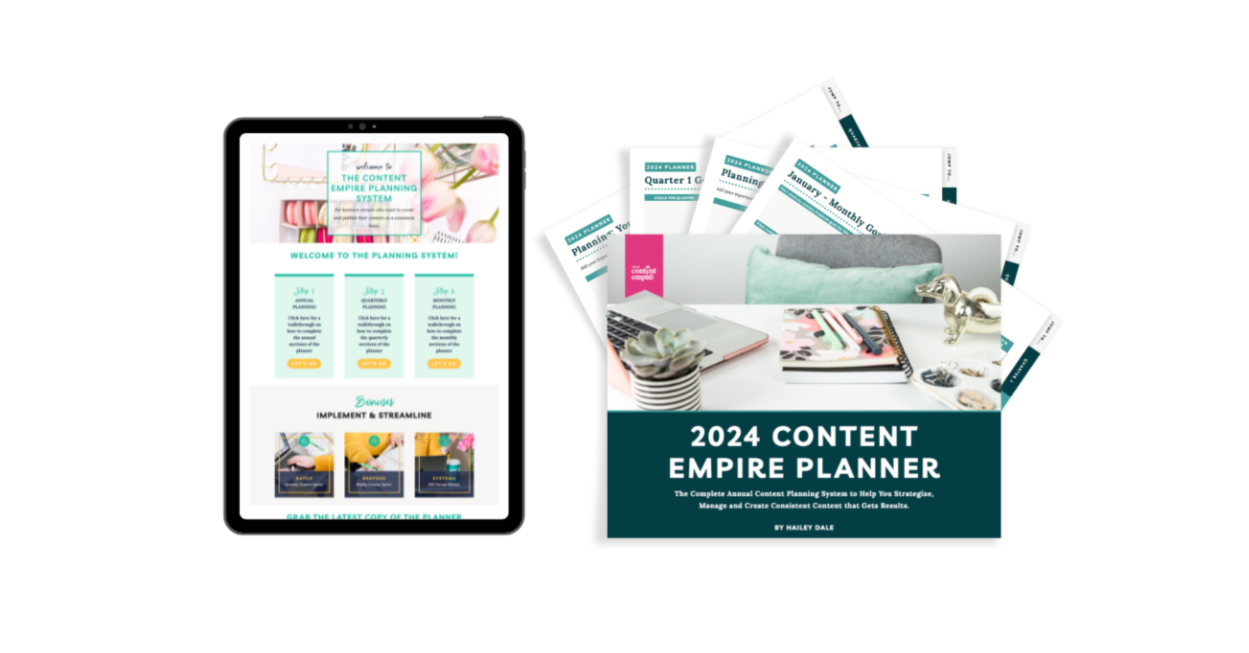 Shop Page - The 2024 Content Empire Planner