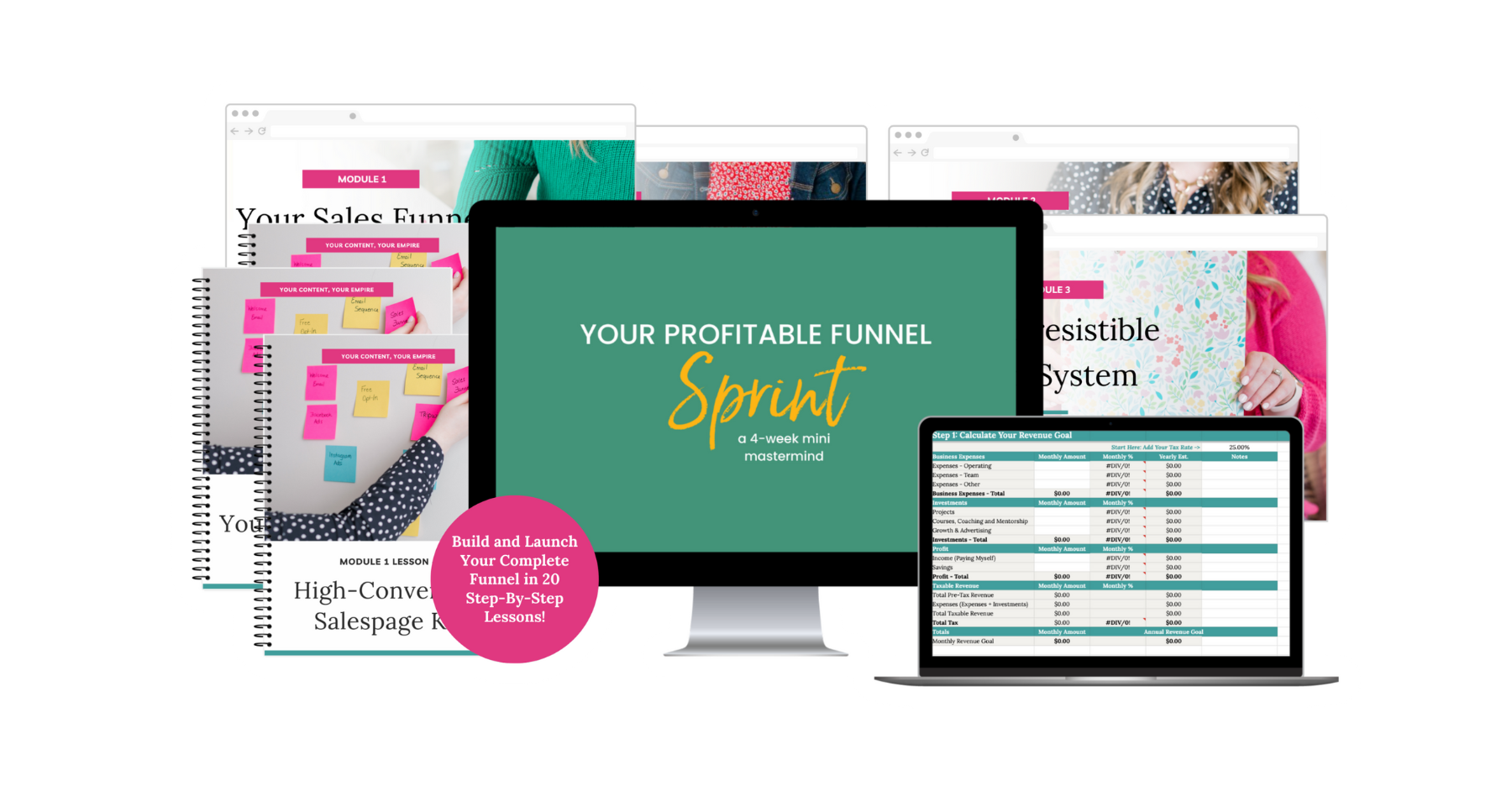 Shop Page - The Profitable Funnel Sprint